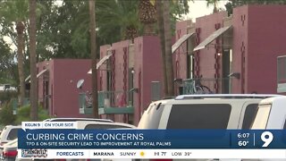 Added security at Royal Palms apartments aims to curb crime