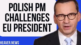 Poland CONFRONTS EU President
