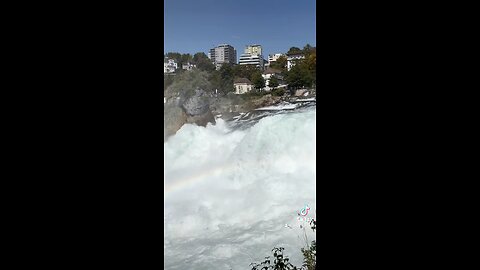 EPIC SWISS WATERFALL: Unleash Nature's Roar 🌊🇨🇭#waterfall #waterfalls