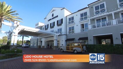 Lido House Hotel in Newport Beach, California serves as your home away from home for the holidays