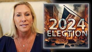 MTG Predicts Deep State Planning Civil Unrest / War To Cancel 2024 Election