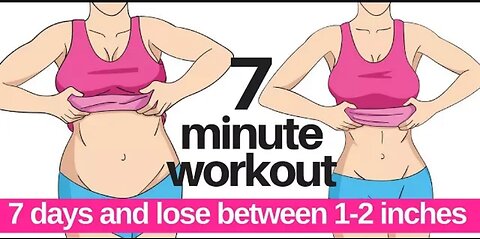 7 Days Challenge 7 Minutes Workout To Lose Belly Fat