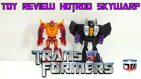 Toy Review Transformers Core Class Hot Rod and Skywarp
