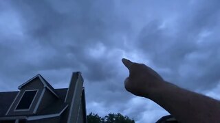 Watching Clouds On Incoming Weather - 5.16.21 - North Dallas Area - Tornado Warning