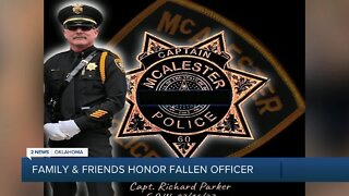 Family and Friends Honor Fallen Officer