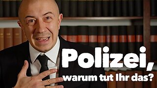 Was denkt Ihr Euch eigentlich dabei, liebe Polizistinnen und Polizisten?@RA Konstantin Grubwinkler🙈