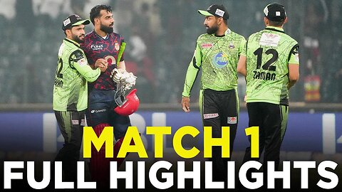 HBL PSL 9 | Match 01 | Full Highlights | Lahore Qalandars vs Islamabad United