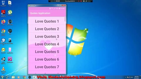 How to create A Love Quotes Application and earn money in Android Studio Tutorial 1