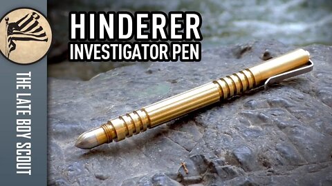 Is a Tactical Pen a Weapon? Hinderer Investigator Pen Review