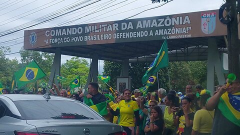 Protesto em frente ao Comando Militar da Amazônia-02/11/2022