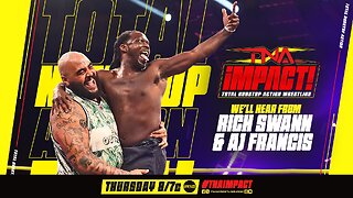 A.J. Francis & Rich Swann Explains "First Class" Turn! | TNA Wrestling Review #shorts