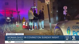 Woman hospitalized after shooting in Covington
