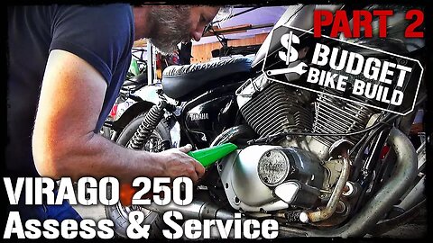 Virago 250 Build - PART 2. Assess & Service