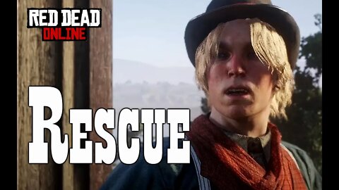 Red Dead Online 14 - Rescue - No Commentary Gameplay