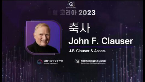 Dr John Clauser Speech