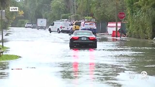 Flooding in West Palm Beach
