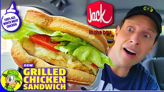 Jack In The Box® 🃏 NEW GRILLED CHICKEN SANDWICH Review ♨️🐔🥪 Peep THIS Out! 🕵️‍♂️