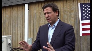 DeSantis Warns About 'Virulent Anti-Semitism,' Progressive Dem Said US Must Take in Gaza Refugees