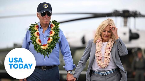 President Biden visits Maui in the wake of devastating wildfires | USA TODAY