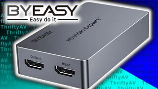 Affordable HDMI Capture with Pass Through... The BYEASY HD112 DH