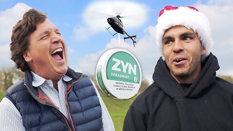 Gifting Tucker Carlson the World's Largest ZYN Container