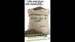 ☕️ Café funcional fermentado na temperatura ambiente: saboroso por mais de uma semana, pode ser tomado gelado ou quente, ou usado na preparação de alimentos ou drinks.