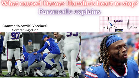 Why did Damar Hamlin's heart stop?!?!?