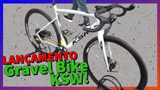 LANÇAMENTO! Gravel bike KSW! Confira tudo sobre ela e rumores para as vendas!