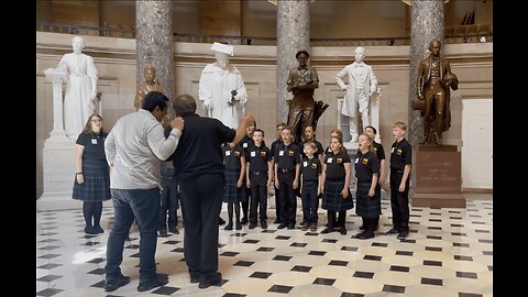 Children's Choir STOPPED From Singing National Anthem At US Capitol