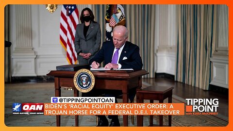 Biden Executive Order Places Leftist 'Sleeper Cells' in Federal Agencies | TIPPING POINT 🟧