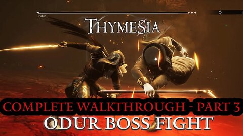 Thymesia Complete Walkthrough Part 3 - Odur Boss Fight