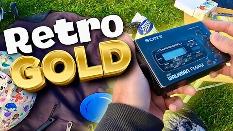 Searching For RETRO GOLD! | Rhyl Saturday Car Boot Sale