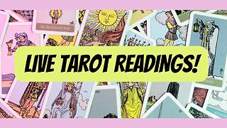 Live Tarot Readings -🌟 Ask any question!