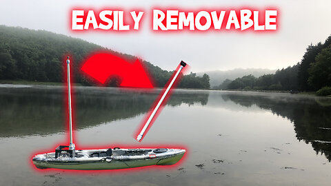 EASY CHEAP DIY Kayak GoPro mount made from PVC pipe