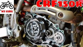 Re-Assembling the clutch side ! | Honda CRF150R 2007