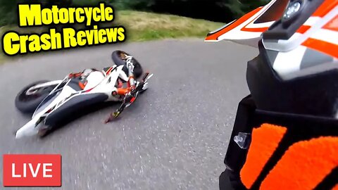 🔴 LIVE Motorcycle Class / Motorcycle Crashes & Close Calls Reviewed / Riding SMART Ep. 30