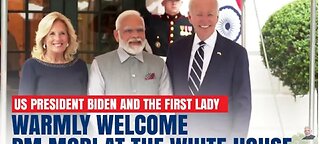 US president and Indian prime minister meetup