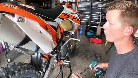 2016 KTM 300 XC-W FMF TurbineCore 2.1 install