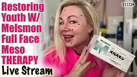 Live Restoring Youth w/ Melsmon Placenta Full Face Meso Therapy, AceCosm| Code Jessica10