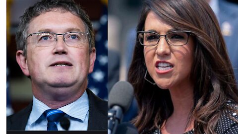 Republicans Thomas Massie and Lauren Boebert stirs controversy with family photos