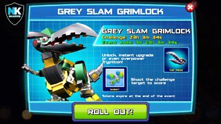 Angry Birds Transformers - Grey Slam Grimlock - Day 3 - Featuring Dark Megatron