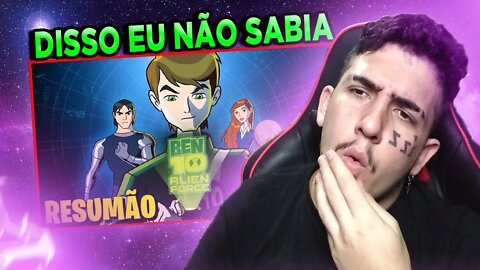 REACT Ben 10 Força Alienígena: A História em 1 Vídeo!