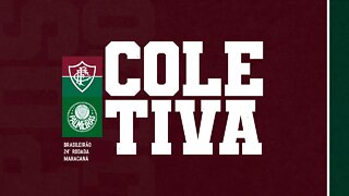 FLUTV - COLETIVA - FLUMINENSE 1 X 1 PALMEIRAS - CAMPEONATO BRASILEIRO 2022