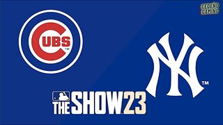 MLB The Show 23 Cubs vs Yankees Gameplay PS5