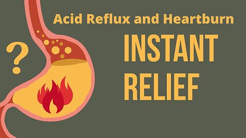 how to naturally get rid of acid reflux and heartburn