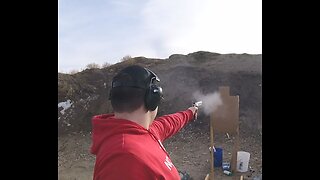 Four AR-15's 4and a Smith 686 Range Day