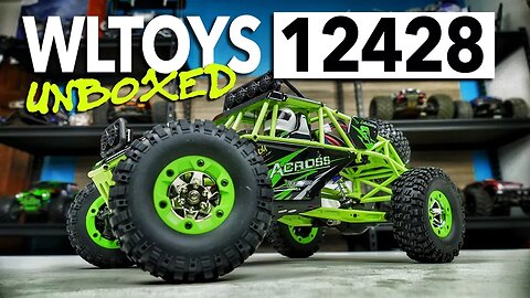 WLTOYS 12428 Rock Racer 4WD Unboxing