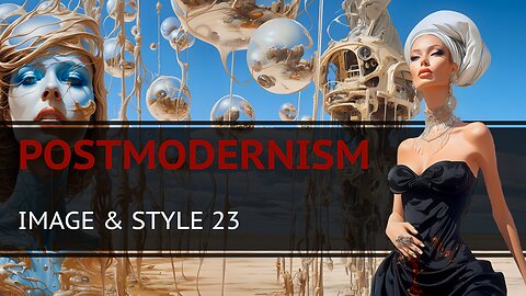 Postmodernism - Adding Style to an Image in MidJourney 5.2 - Image & Style 23