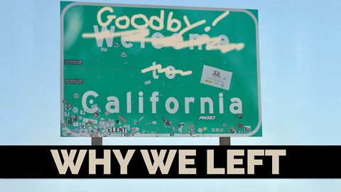 I love California. Here’s why we left. (PART 1)