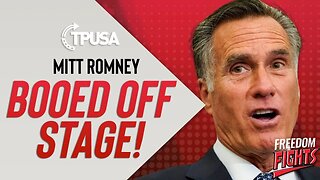 Mitt Romney Booed Off Stage!